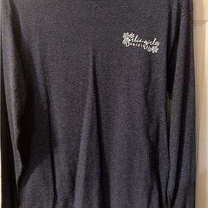 Jolie Girls Navy Long Sleeve Tee